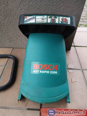 Smulkintuvo Bosch Axt Rapid 2200 dalys